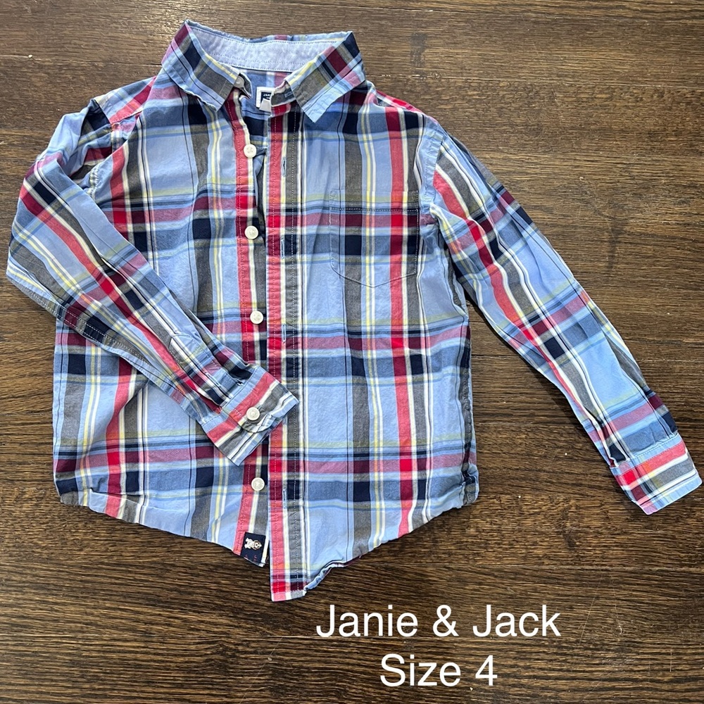 Jamie & Jack long sleeved button up